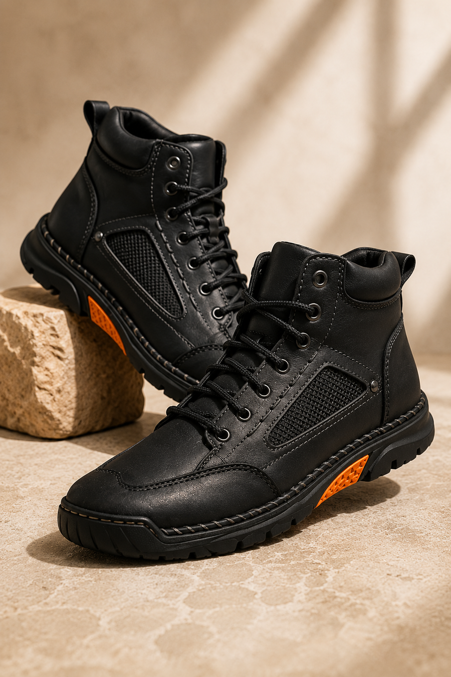 Movara leather work boots